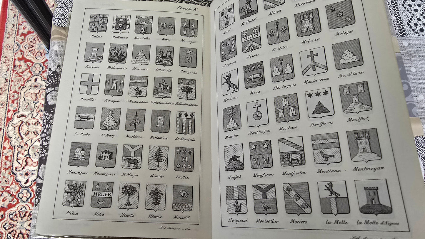 Armorial des Communes de Provence (reprint de 1971)