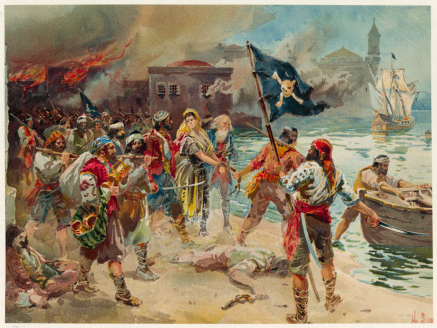 Corsaires, Marins, Pirates